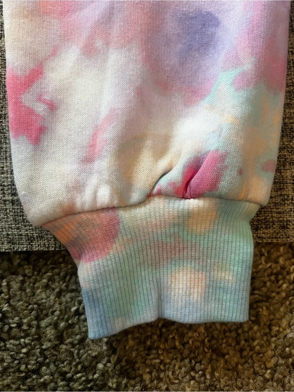 Justice Girls S 7/8 EDF Floral Jogger Sweatpants Pastel NWT